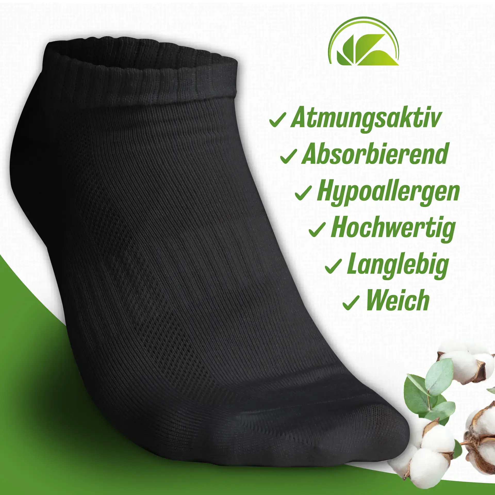 Amazon Listing & visuelles Rebranding für nachhaltige Bambussocken
